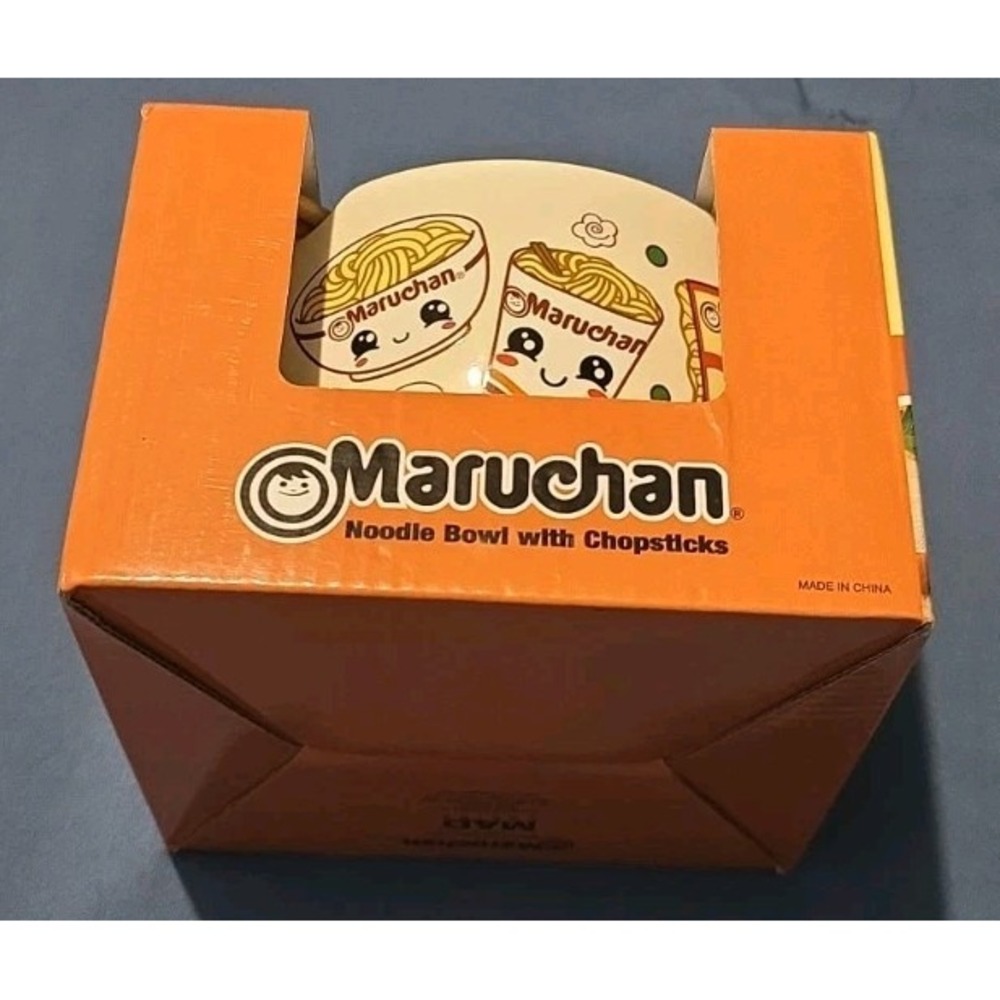 Maruchan Romen Noodle Bowl With  Chopsticks New